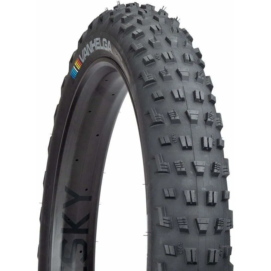 Vanhelga Tire - 26 x 4.2 Tubeless Folding Black 120 TPI