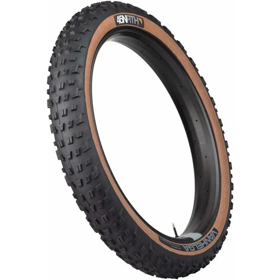Vanhelga Tire - 27.5 x 4 Tubeless Folding Tan 60 TPI