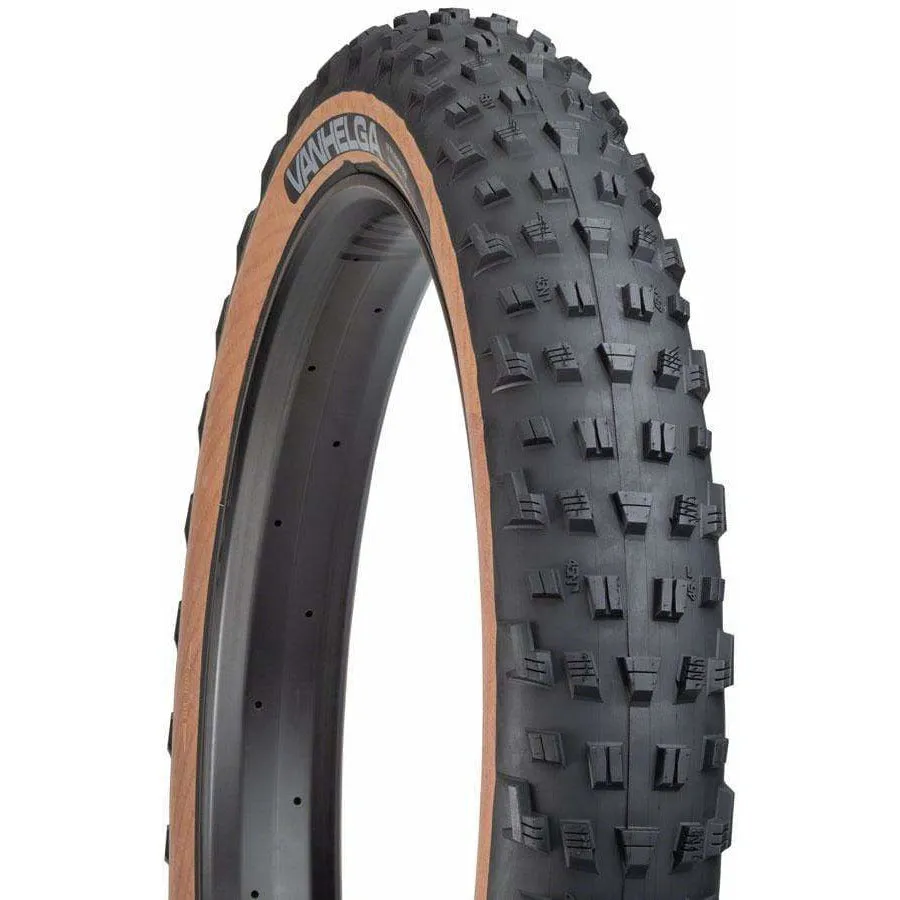 Vanhelga Tire - 27.5 x 4 Tubeless Folding Tan 60 TPI