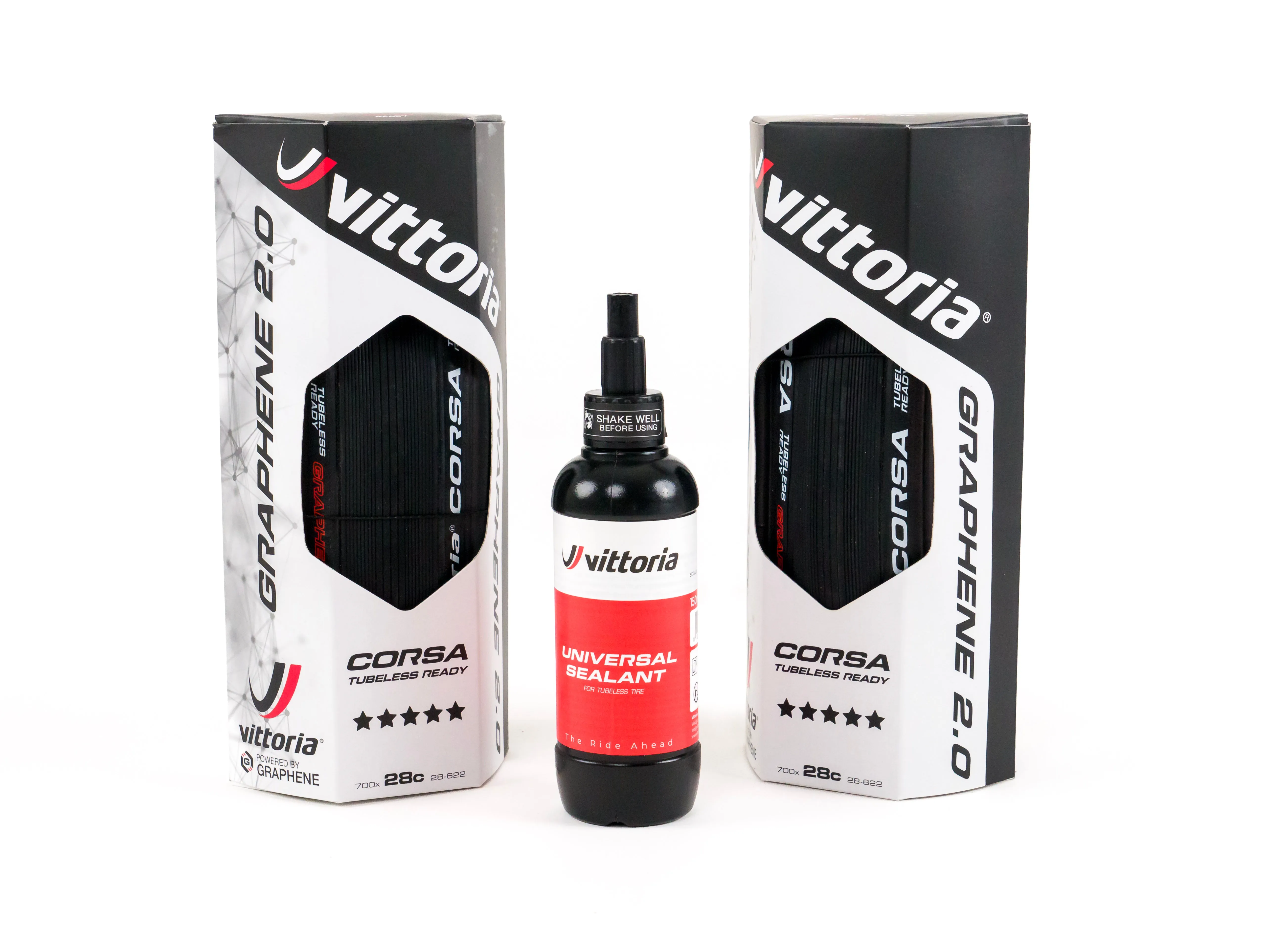 Vittoria Corsa Graphene 2.0 TLR 700x28 Kit Tubeless