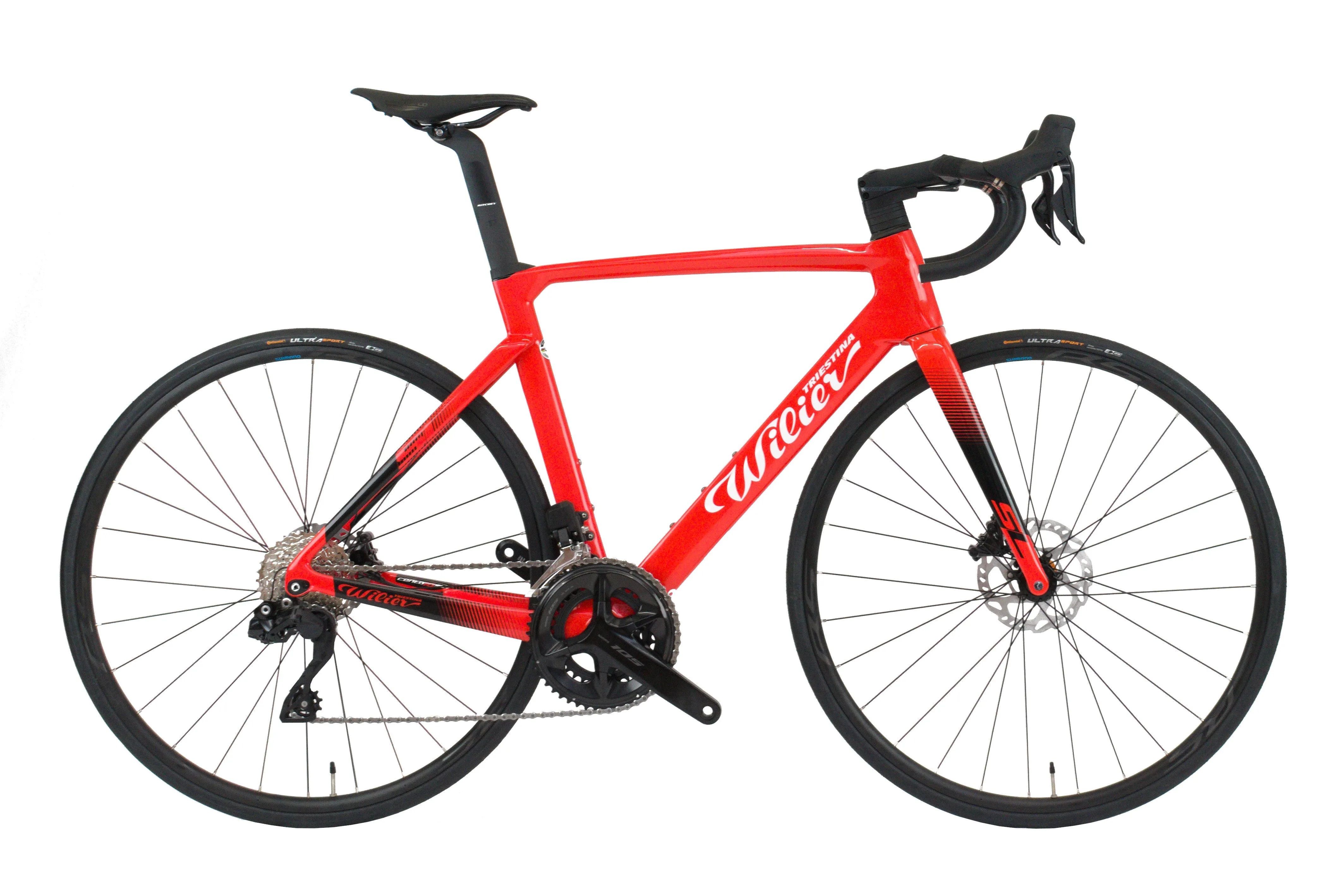 Wilier Cento10 SL 2024 - Shimano 105 Di2 12sp - SHIMANO RS171