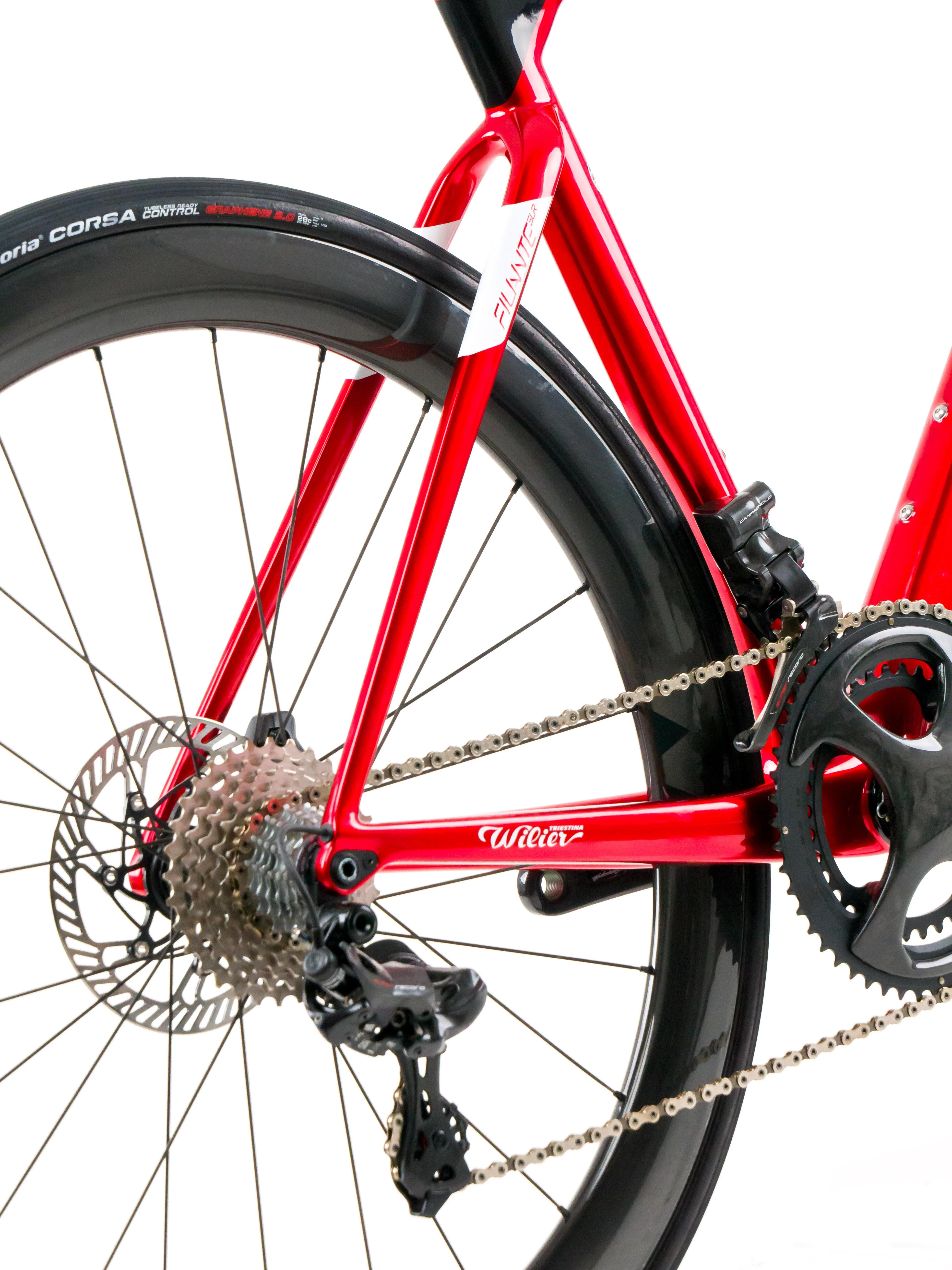 Wilier Filante SLR 2024 size M Campagnolo Super Record EPS Disc 2x12sp