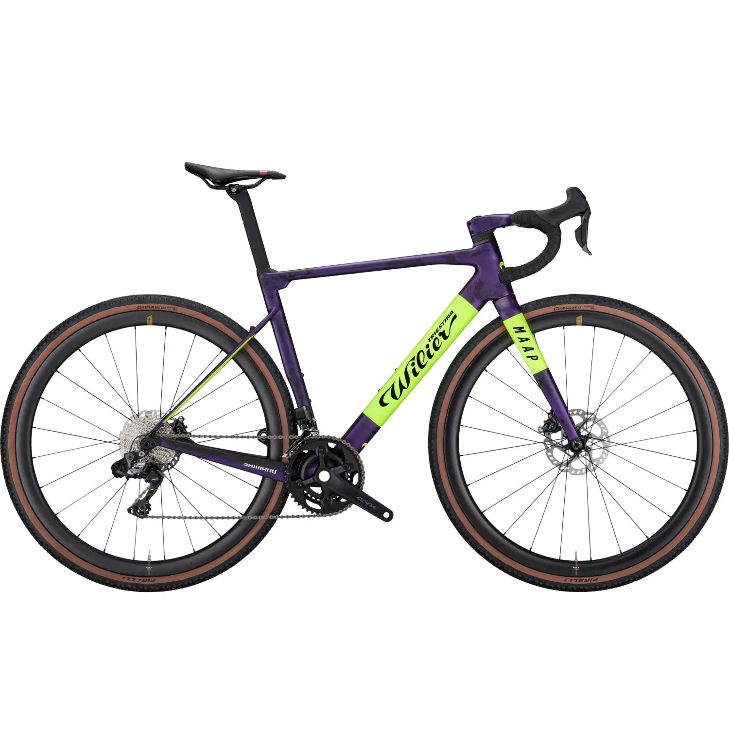 Wilier Rave SLR V7 Ivar Slik 2024 - Sram Rival XPLR AXS 112sp - MICHE GRAFF ALU