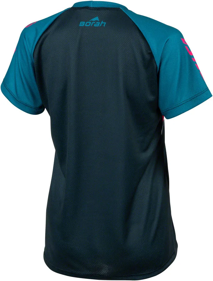 Womens Echo MTB Jersey - Medium Dark Blue