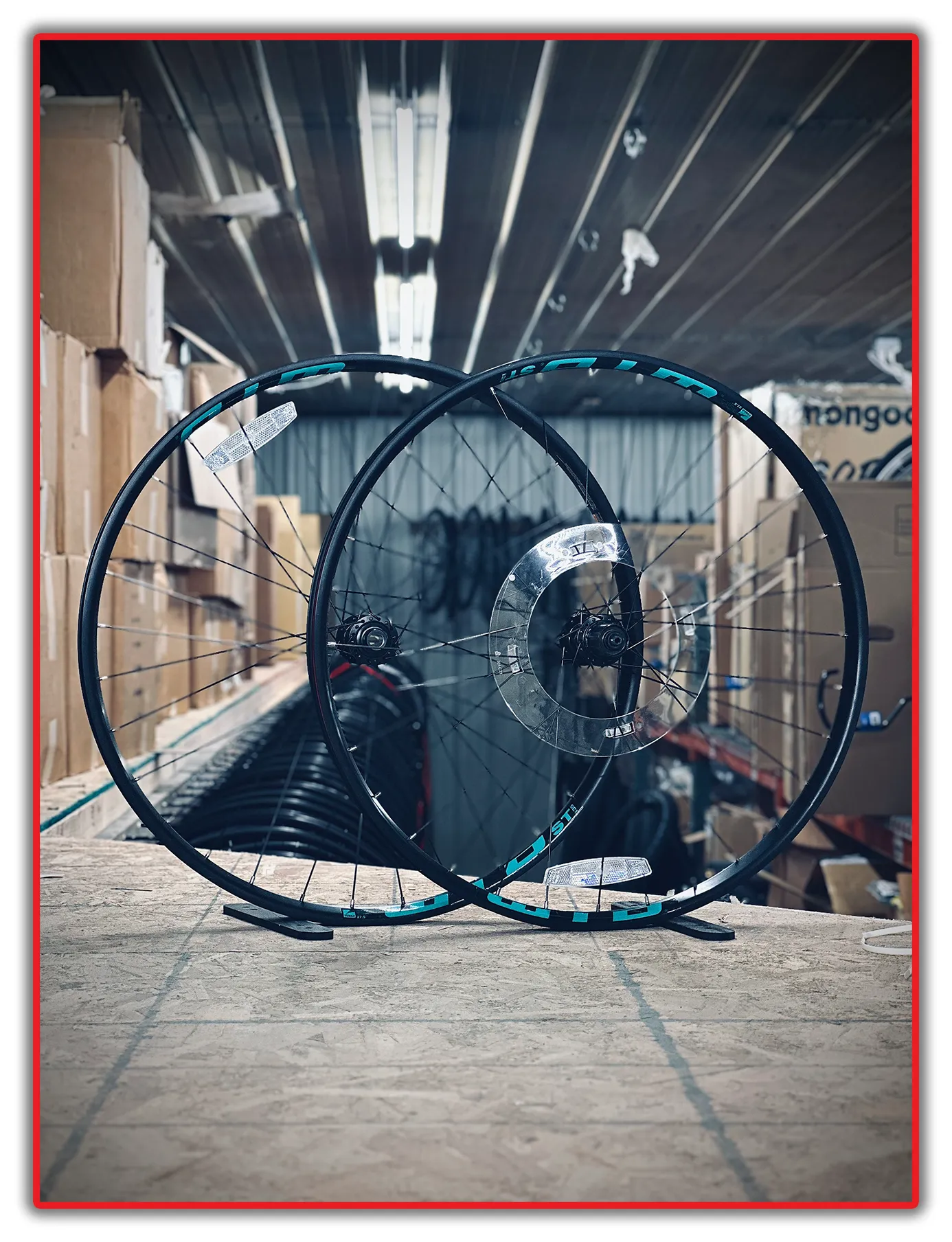 WTB ST i35 27.5" MTB Front / Rear Wheelset 141mm QR / 110mm Thru Axle HG 12 spd